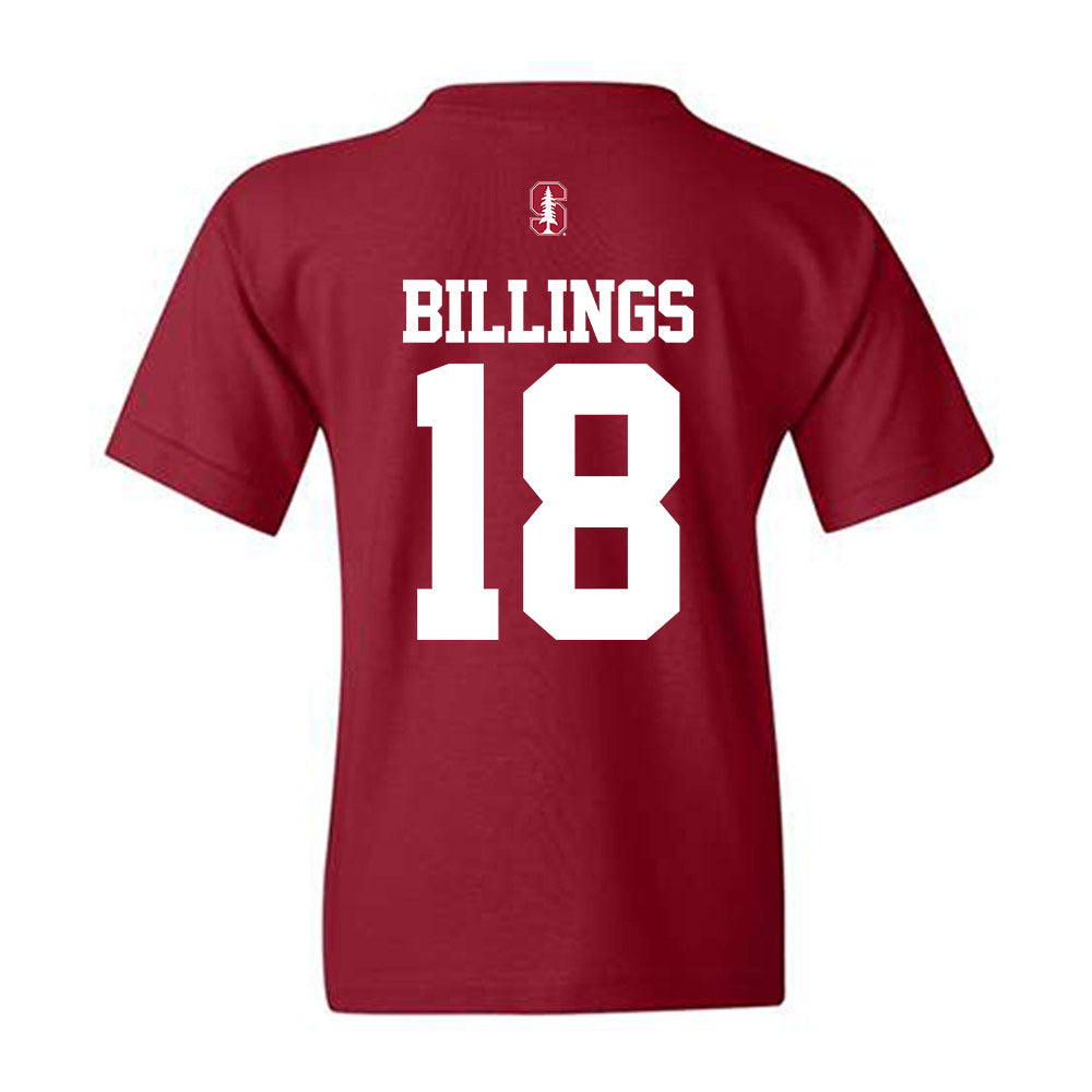 Stanford - NCAA Women's Lacrosse : Sawyer Billings - Classic Shersey Youth T-Shirt-1