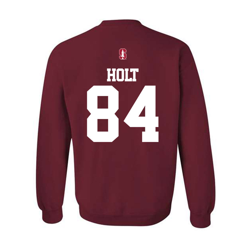 Stanford - NCAA Football : Ethan Holt - Classic Shersey Crewneck Sweatshirt-1