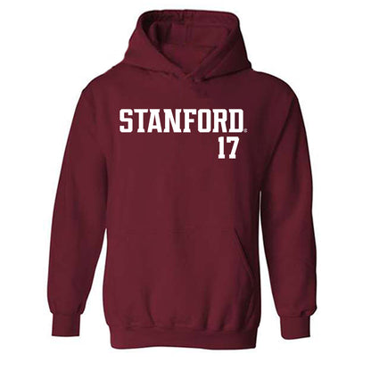 Stanford - NCAA Football : Omari Gaines - Classic Shersey Hooded Sweatshirt-0