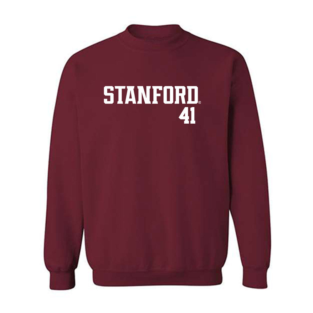 Stanford - NCAA Football : Lucas Shanafelt - Classic Shersey Crewneck Sweatshirt-0