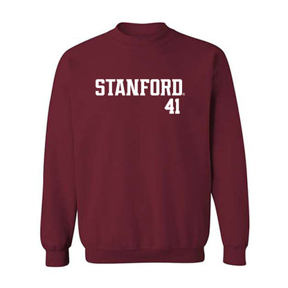 Stanford - NCAA Football : Lucas Shanafelt - Classic Shersey Crewneck Sweatshirt-0