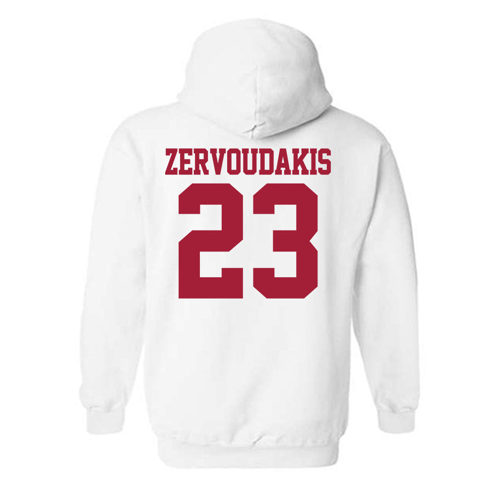 Stanford - NCAA Men's Water Polo : Orestis Zervoudakis - Classic Shersey Hooded Sweatshirt-1