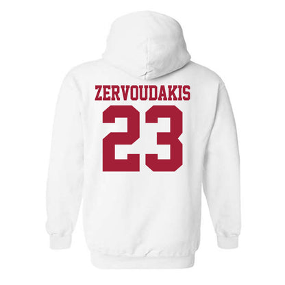 Stanford - NCAA Men's Water Polo : Orestis Zervoudakis - Classic Shersey Hooded Sweatshirt-1