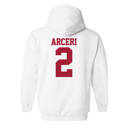 Stanford - NCAA Women's Lacrosse : Ava Arceri - Classic Shersey Hooded Sweatshirt-1