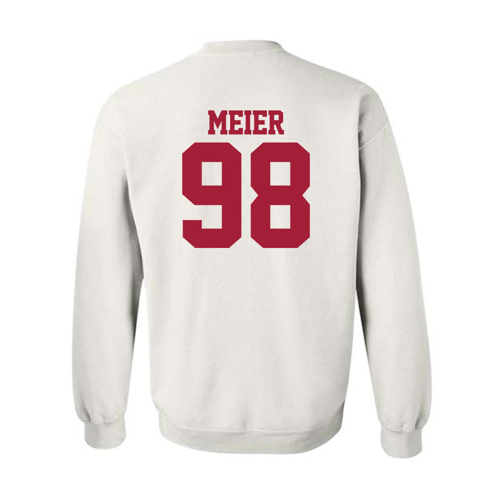 Stanford - NCAA Football : Max Meier - Classic Shersey Crewneck Sweatshirt-1