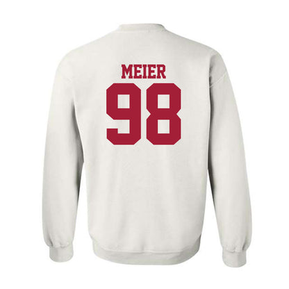 Stanford - NCAA Football : Max Meier - Classic Shersey Crewneck Sweatshirt-1