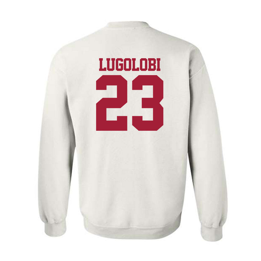 Stanford - NCAA Football : Wassie Lugolobi - Classic Shersey Crewneck Sweatshirt-1