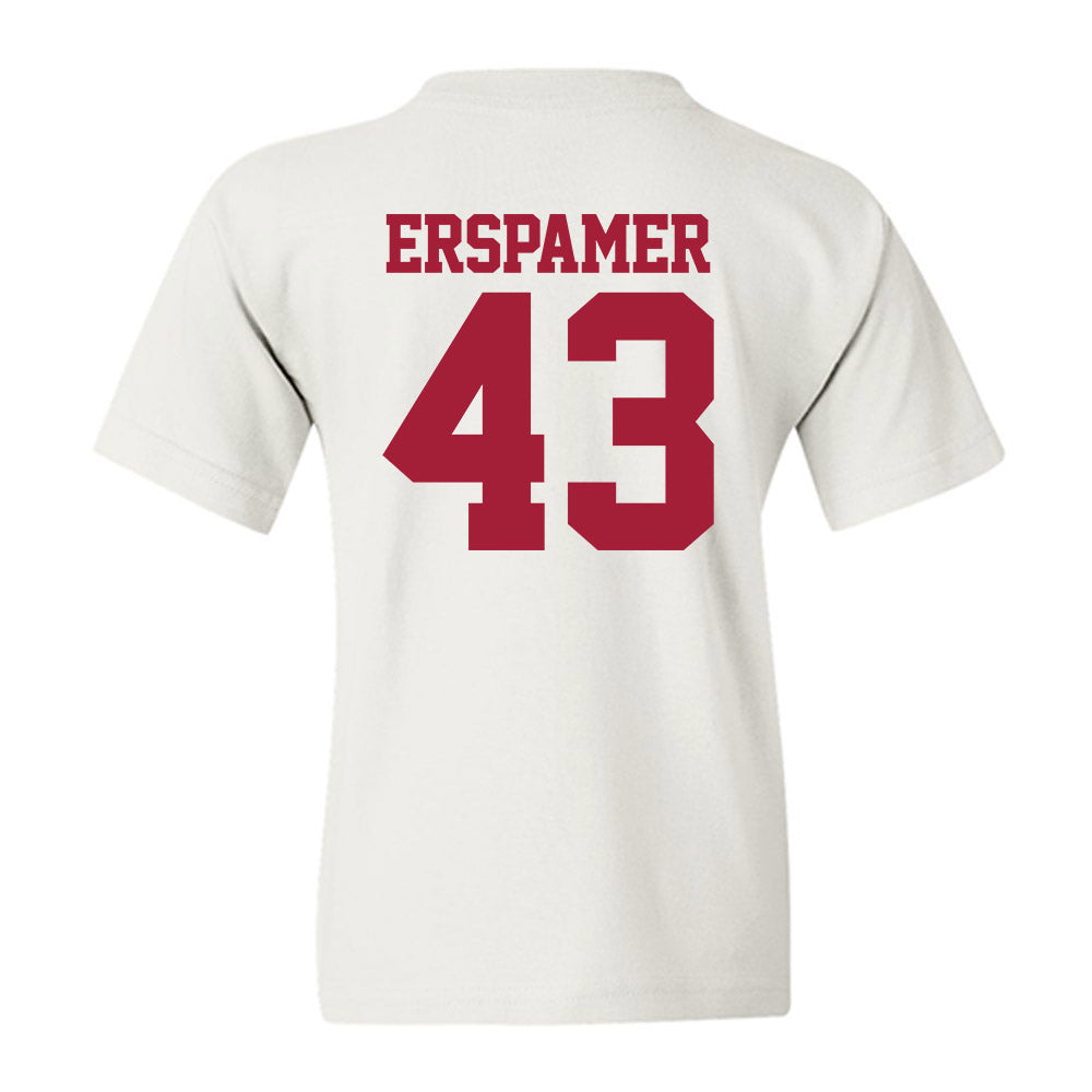 Stanford - NCAA Baseball : Mike Erspamer - Classic Shersey Youth T-Shirt-1