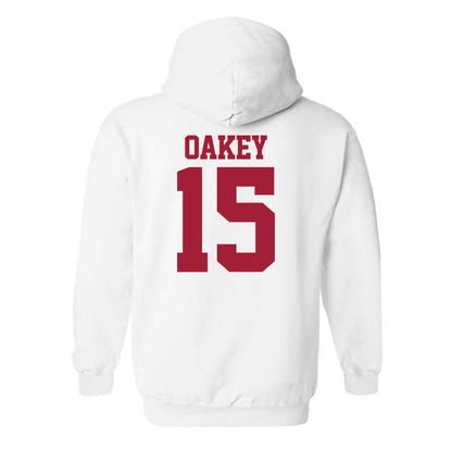 Stanford - NCAA Women's Lacrosse : Martha Oakey - Classic Shersey Hooded Sweatshirt-1