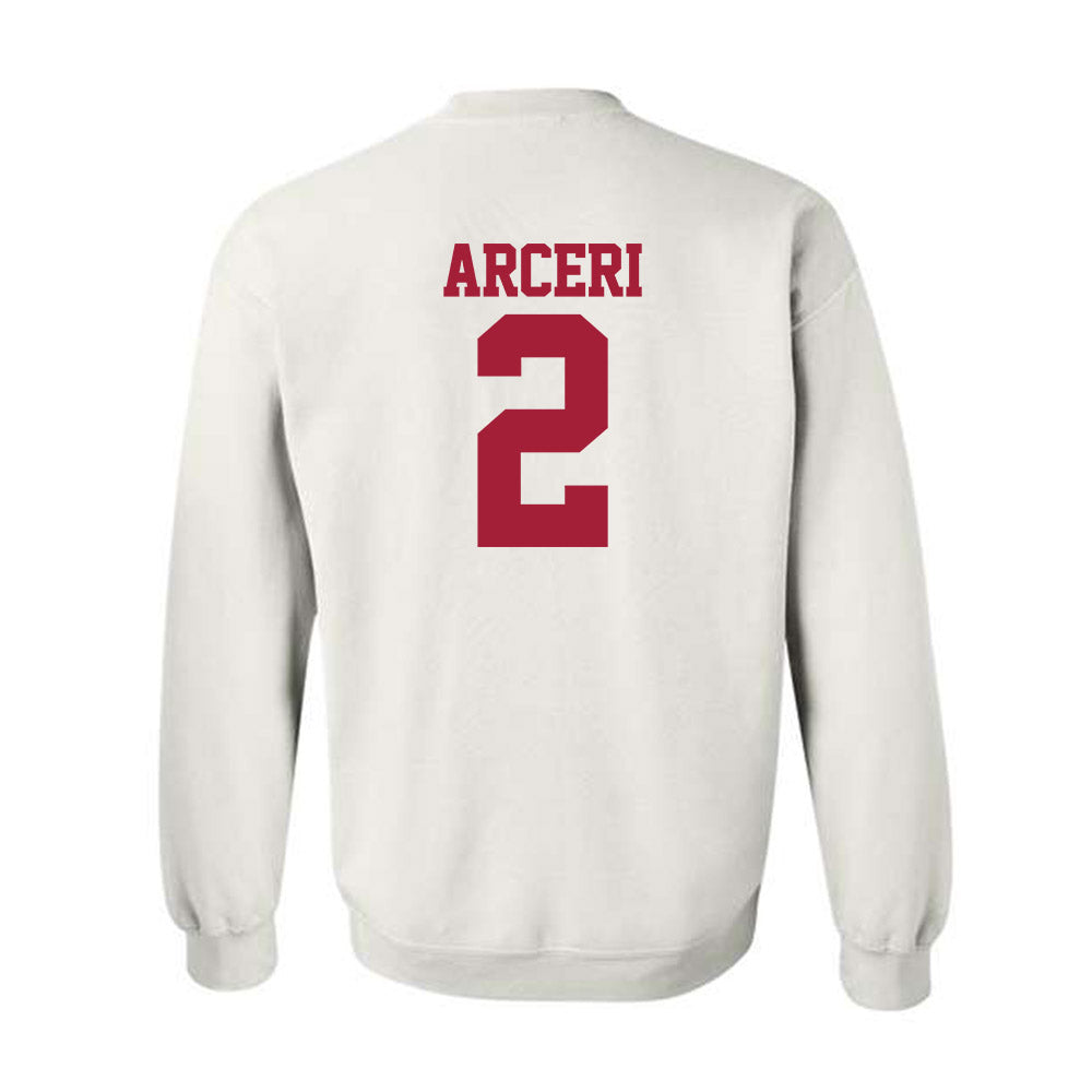 Stanford - NCAA Women's Lacrosse : Ava Arceri - Classic Shersey Crewneck Sweatshirt-1
