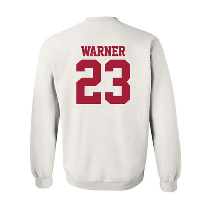 Stanford - NCAA Baseball : Parker Warner - Classic Shersey Crewneck Sweatshirt-1