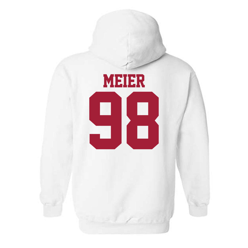 Stanford - NCAA Football : Max Meier - Classic Shersey Hooded Sweatshirt-1