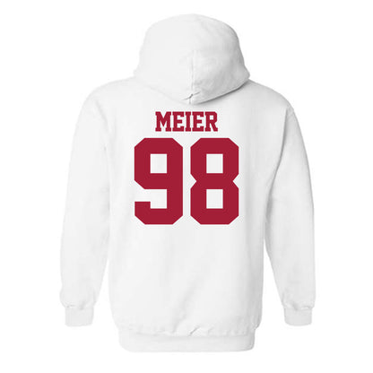 Stanford - NCAA Football : Max Meier - Classic Shersey Hooded Sweatshirt-1
