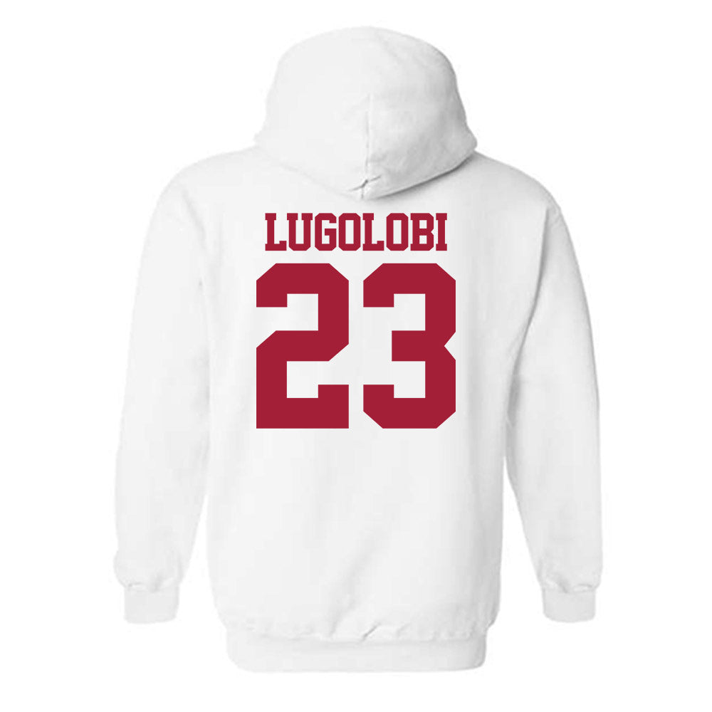 Stanford - NCAA Football : Wassie Lugolobi - Classic Shersey Hooded Sweatshirt-1