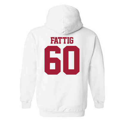 Stanford - NCAA Football : Nick Fattig - Classic Shersey Hooded Sweatshirt-1