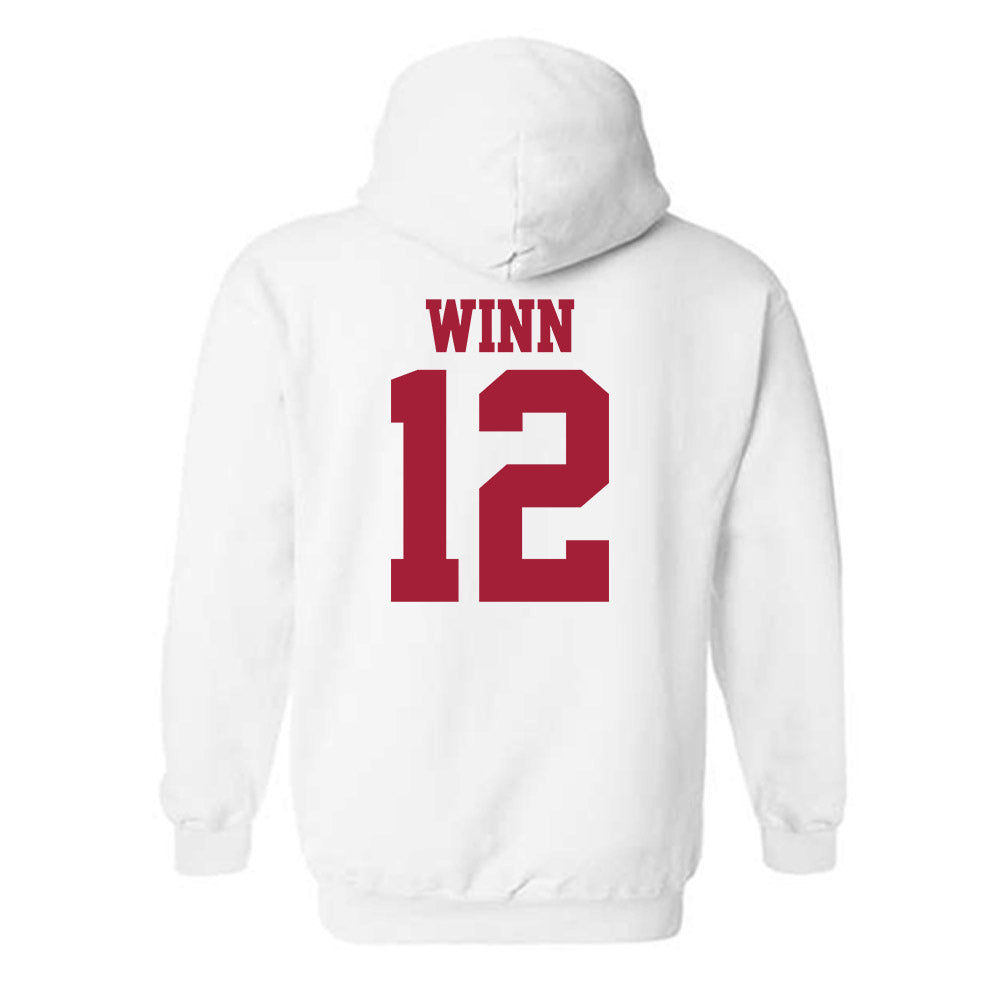 Stanford - NCAA Women's Soccer : Bella Winn - Classic Shersey Hooded Sweatshirt-1