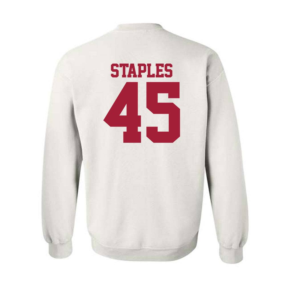 Stanford - NCAA Football : Omar Staples - Classic Shersey Crewneck Sweatshirt-1
