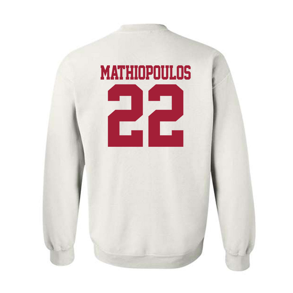 Stanford - NCAA Men's Water Polo : Konstantinos Mathiopoulos - Classic Shersey Crewneck Sweatshirt-1