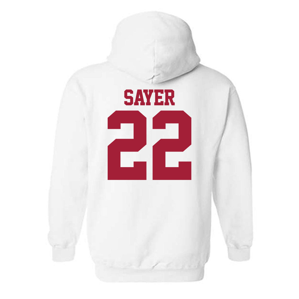 Stanford - NCAA Women's Volleyball : Erika Sayer - Classic Shersey Hooded Sweatshirt-1
