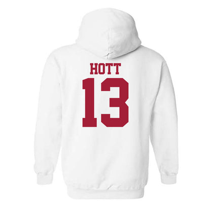Stanford - NCAA Baseball : Ethan Hott - Classic Shersey Hooded Sweatshirt-1