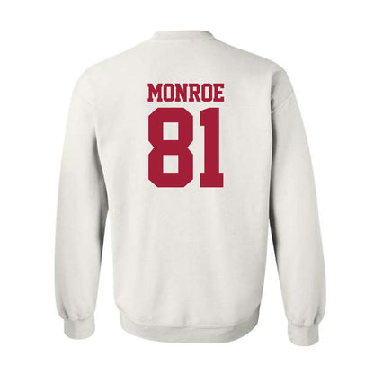 Stanford - NCAA Football : Marcus Monroe - Classic Shersey Crewneck Sweatshirt-1