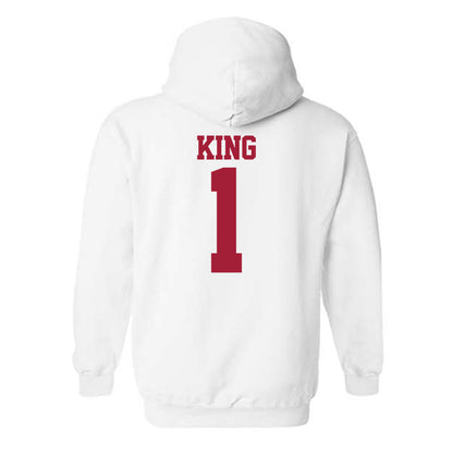 Stanford - NCAA Women's Water Polo : Jackie King - Classic Shersey Hooded Sweatshirt-1