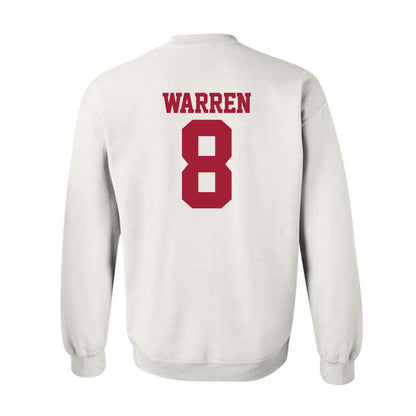 Stanford - NCAA Football : Davis Warren - Classic Shersey Crewneck Sweatshirt-1
