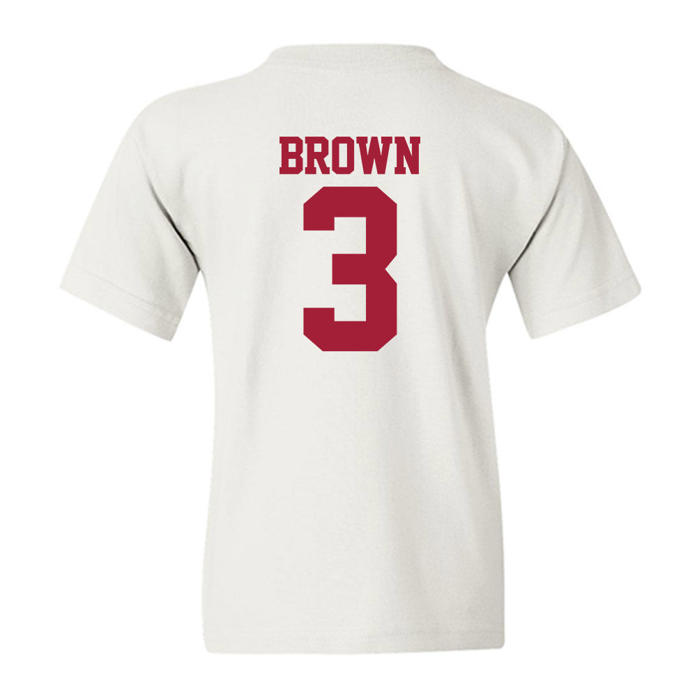 Stanford - NCAA Football : Marcus Brown - Classic Shersey Youth T-Shirt-1