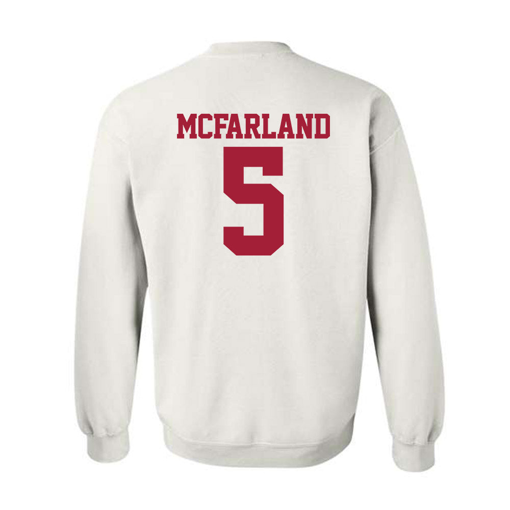 Stanford - NCAA Men's Water Polo : Chase Mcfarland - Classic Shersey Crewneck Sweatshirt-1