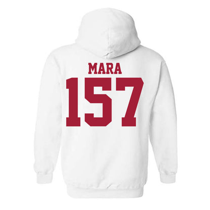Stanford - NCAA Wrestling : Jason Mara - Classic Shersey Hooded Sweatshirt-1