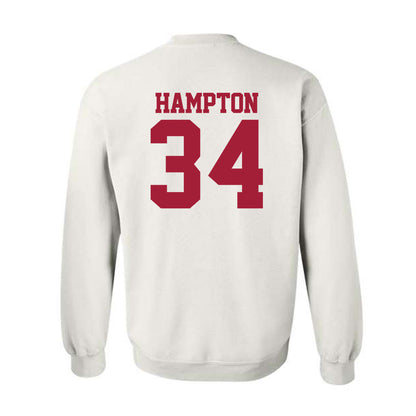 Stanford - NCAA Football : Caleb Hampton - Classic Shersey Crewneck Sweatshirt-1