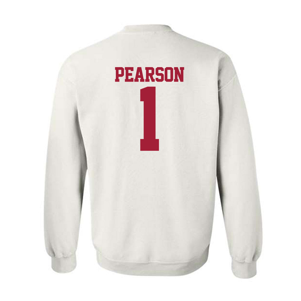 Stanford - NCAA Women's Lacrosse : Lucy Pearson - Classic Shersey Crewneck Sweatshirt-1