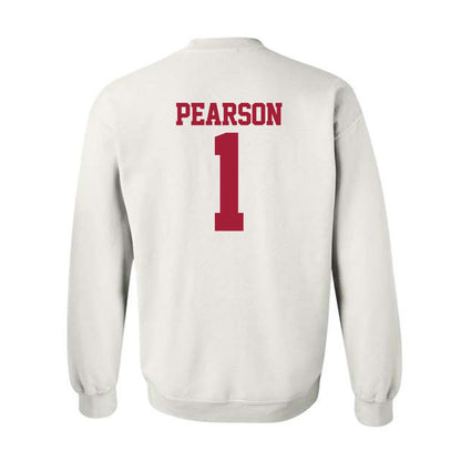 Stanford - NCAA Women's Lacrosse : Lucy Pearson - Classic Shersey Crewneck Sweatshirt-1