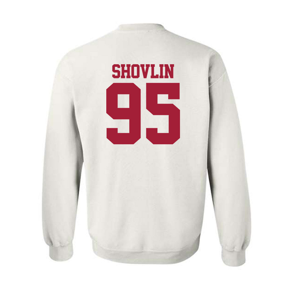 Stanford - NCAA Football : Adam Shovlin - Classic Shersey Crewneck Sweatshirt-1