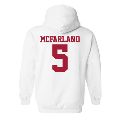 Stanford - NCAA Men's Water Polo : Chase Mcfarland - Classic Shersey Hooded Sweatshirt-1