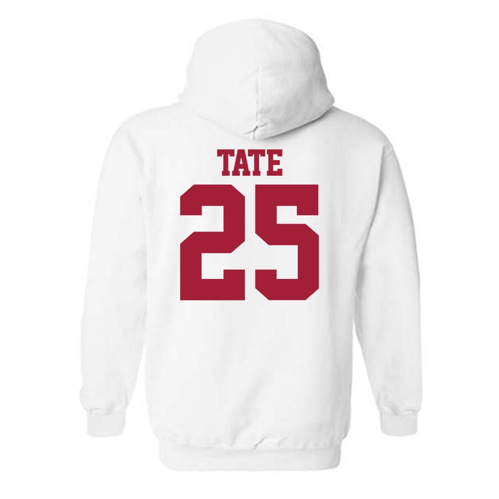 Stanford - NCAA Football : Bo Tate - Classic Shersey Hooded Sweatshirt-1