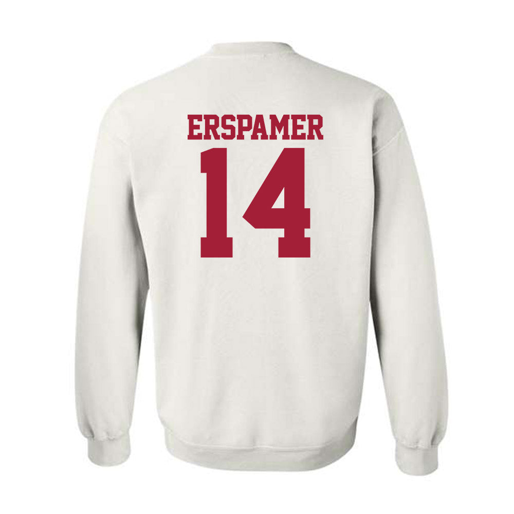 Stanford - NCAA Baseball : Mike Erspamer - Classic Shersey Crewneck Sweatshirt-1