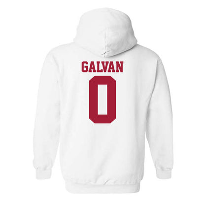 Stanford - NCAA Football : Jahsiah Galvan - Classic Shersey Hooded Sweatshirt-1
