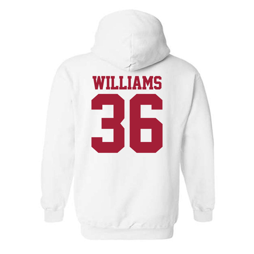 Stanford - NCAA Football : Tre Williams - Classic Shersey Hooded Sweatshirt-1