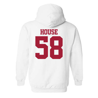 Stanford - NCAA Football : kahlil house - Classic Shersey Hooded Sweatshirt-1