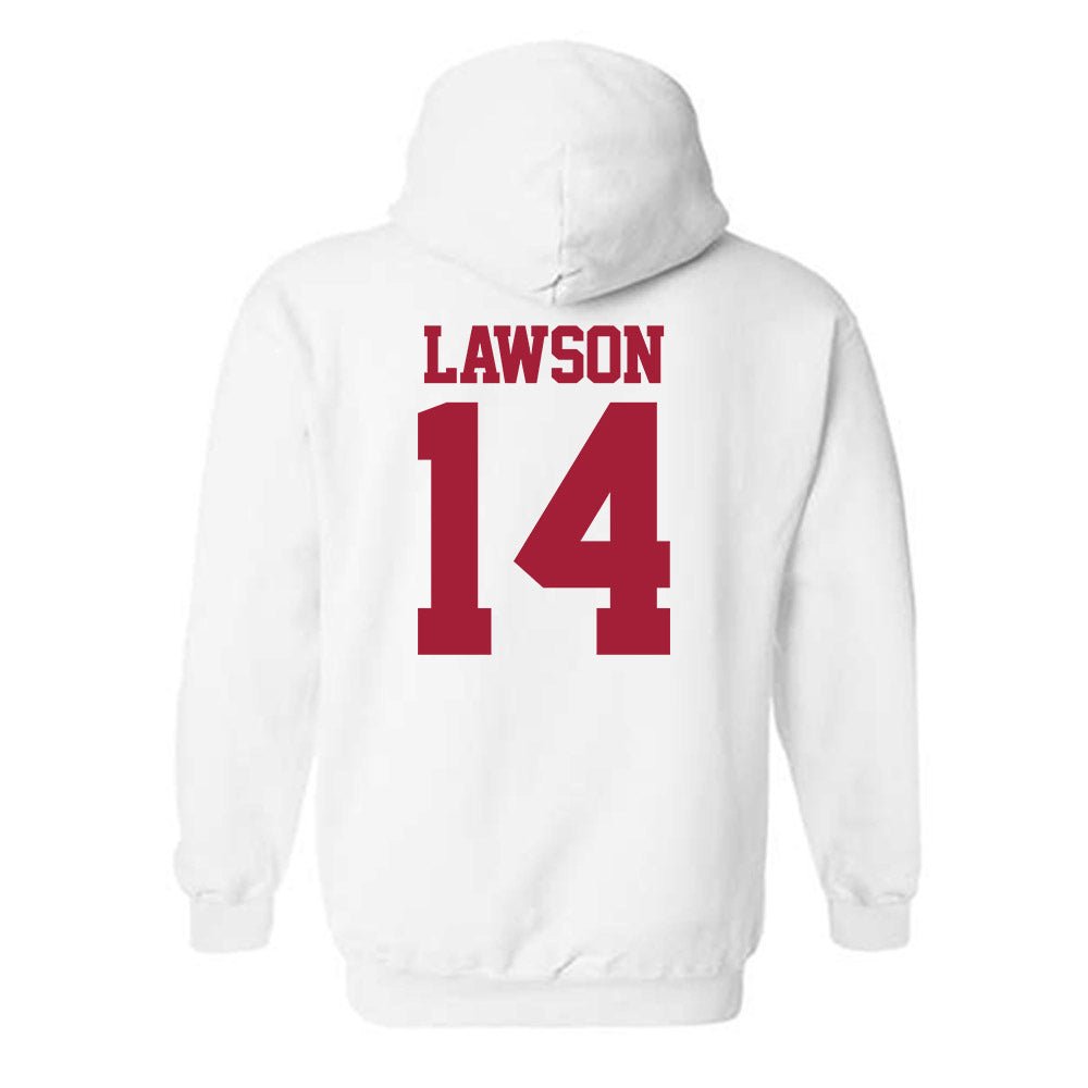 Stanford - NCAA Women's Lacrosse : Amanda Lawson - Classic Shersey Hooded Sweatshirt-1