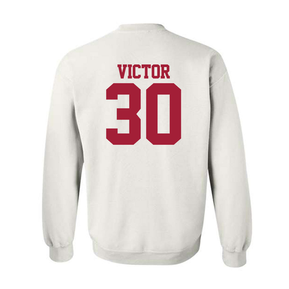 Stanford - NCAA Men's Soccer : Jordan Victor - Classic Shersey Crewneck Sweatshirt-1