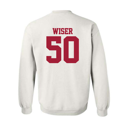 Stanford - NCAA Baseball : David Wiser - Classic Shersey Crewneck Sweatshirt-1