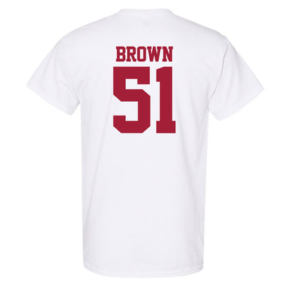 Stanford - NCAA Football : Ziron Brown - Classic Shersey T-Shirt-1