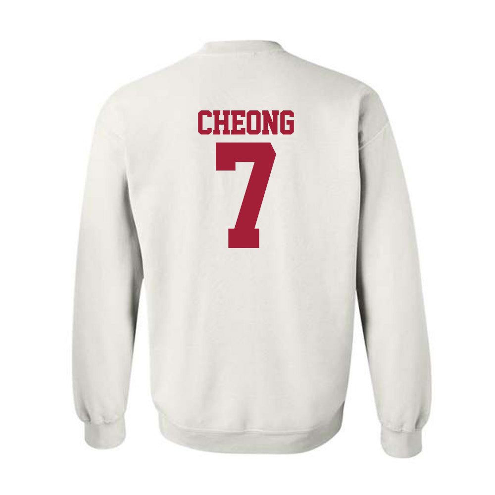 Stanford - NCAA Baseball : Philip Cheong - Classic Shersey Crewneck Sweatshirt-1