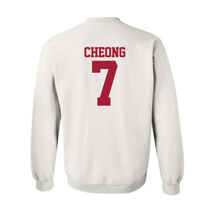 Stanford - NCAA Baseball : Philip Cheong - Classic Shersey Crewneck Sweatshirt-1