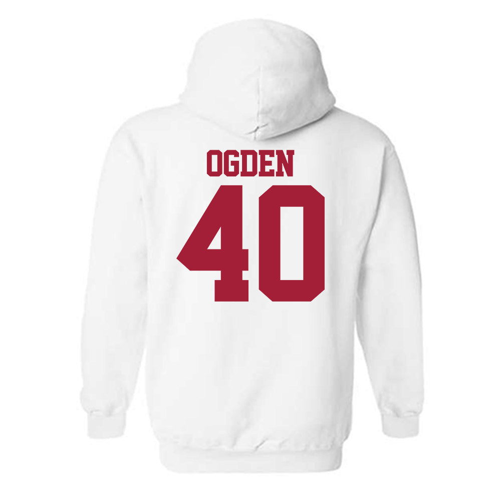Stanford - NCAA Women's Basketball : Courtney Ogden - Classic Shersey Hooded Sweatshirt-1