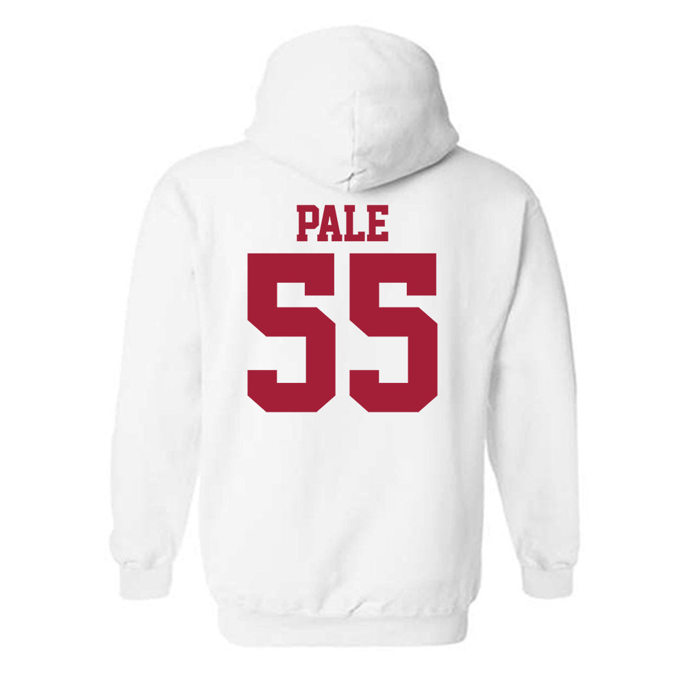 Stanford - NCAA Football : Simione Pale - Classic Shersey Hooded Sweatshirt-1