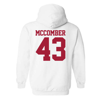 Stanford - NCAA Football : Landon McComber - Classic Shersey Hooded Sweatshirt-1