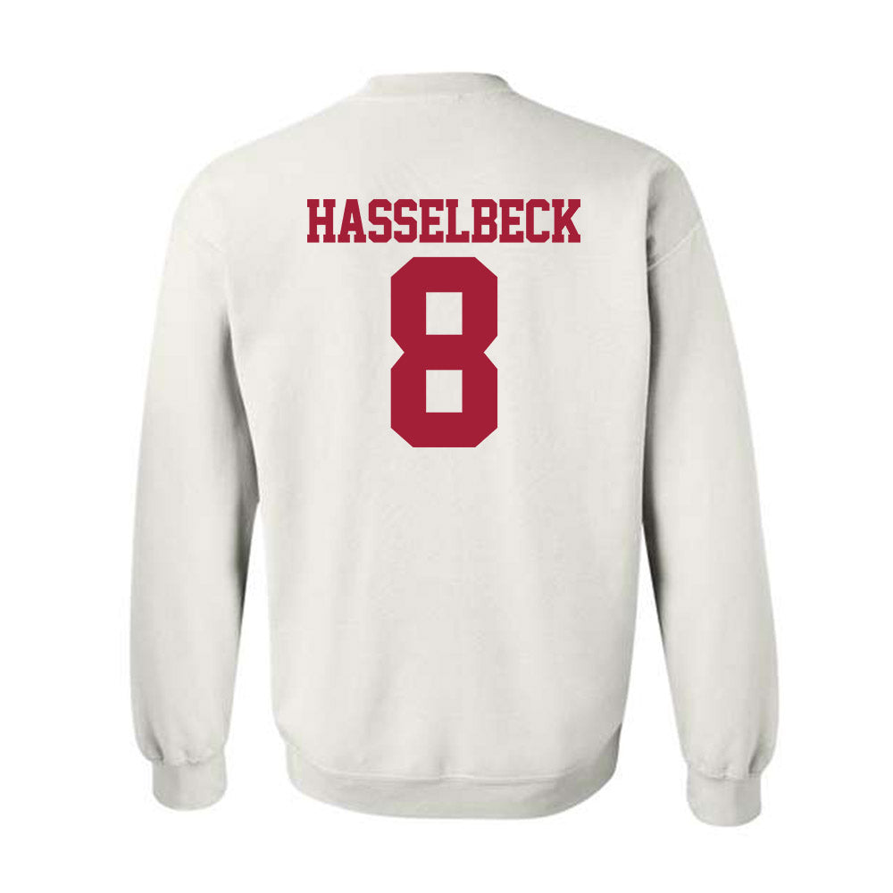 Stanford - NCAA Women's Lacrosse : Mallory Hasselbeck - Classic Shersey Crewneck Sweatshirt-1